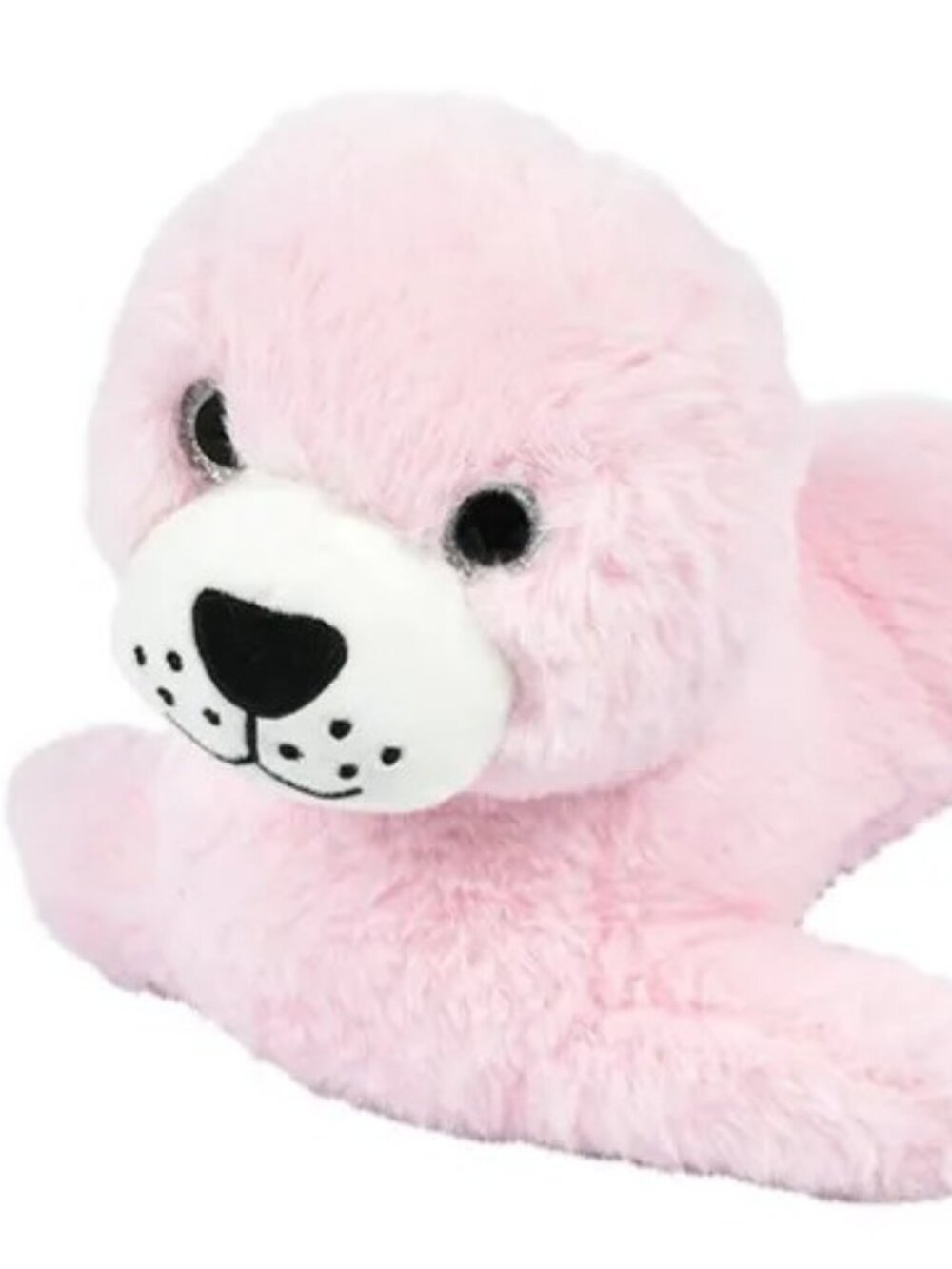 NANCO PINK SEAL PLUSH STUUFED ANIMAL  12" NEW